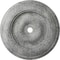 Ekena Millwork Classic Ceiling Medallion (Canopies up to 8 1/4"), 44 1/2"OD x 4"ID x 4 "P, Ultra Pure White Crackle CM44CLUWC - alternate 1
